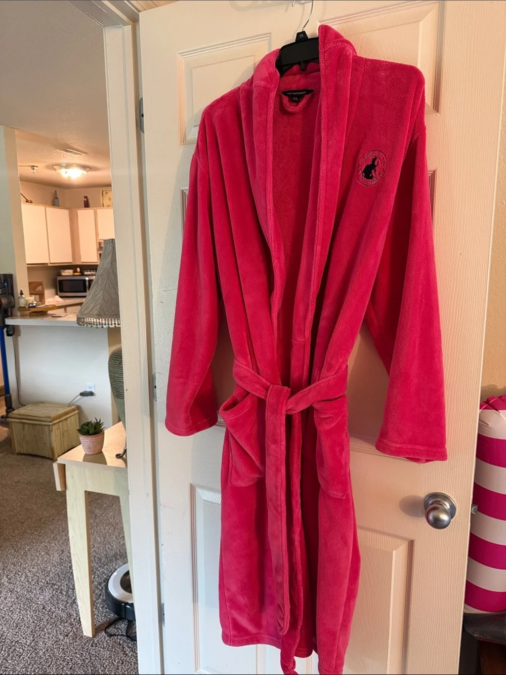 Made In Detroit Plush Full Length Robe Size L/XL